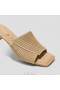  VIVAIA Sandalen mit Blockabsatz und quadratischer Zehenpartie (Jade Pro) Sandalen Nude Peach
