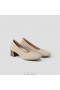  VIVAIA Square-Toe Chunky Heels (Melody Pro) Hohe Schuhe Mandel