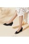  VIVAIA Peep Cap Wedge (Tamia Peep Cap) Hohe Schuhe Schwarz
