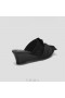 VIVAIA Spitz zulaufende Keilsandalette (Yaffa Wedge) Sandalen Schwarz