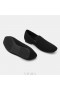  VIVAIA Flauschige Loafer mit quadratischer Kappe Schwarz