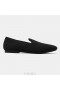 VIVAIA Flauschige Loafer mit quadratischer Kappe Schwarz
