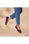  VIVAIA Laufschuhe Almond Cap Flats (Tamia Walker) Flache Schuhe Aubergine