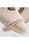  VIVAIA Runde Zehenpartie Blockabsatz (Julie Pro) Hohe Schuhe Golden Almond