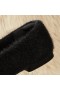  VIVAIA Square-Cap Faux Mink-Strick Flats (Margot2.0) Flache Schuhe Schwarz