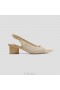  VIVAIA Slingback-Sandalen mit spitzer Kappe (Leah Pro) Sandalen Weiß