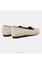 VIVAIA Loafer mit spitzer Kappe und Schleife Weiß