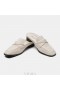  VIVAIA Square Cap Knot Woll-Mules Pantoletten Weiß