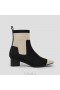  VIVAIA Kleine quadratische Kappe Wasserabweisende Stiefel (Theresa) Stiefel Schwarz