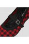  VIVAIA Laufschuhe, runde Zehenpartie, Flats (Claire Walker Mary-Jane), flache Schuhe, Rot