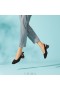  VIVAIA Sandalen mit Blockabsatz und quadratischer Zehenpartie (Melody Slingback) Schwarz