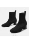  VIVAIA Stiefel mit runder Zehenpartie und klobigem Absatz Schwarz