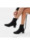  VIVAIA Stiefel mit runder Zehenpartie und klobigem Absatz Schwarz