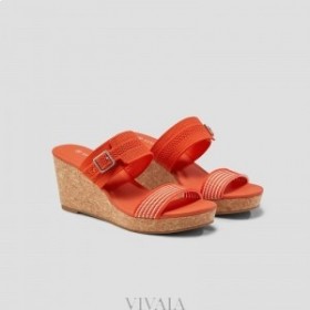  VIVAIA Verstellbarer Riemen Keilsandaletten (Sammy) Sandalen Orange