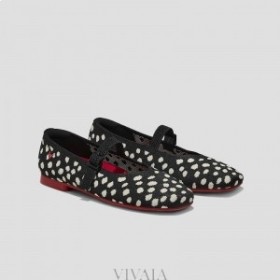  VIVAIA Mary-Jane-Schuhe mit quadratischer Spitze (Margot Mary-Jane) Abstrakte Punkte