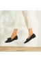 VIVAIA Μυτερό καπάκι Bow Loafers Μαύρο