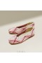  VIVAIA Square Cap V-Cut Flats (Margot 2.0) Flat παπούτσια Κόκκινο