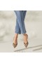VIVAIA Μυτερό Καπέλο Flats (Melia) Flat Shoes Snake Look