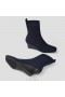  VIVAIA Square-Cap Water-repellent Boots (Margot Wedge Bootie) Μπότες Navy