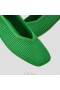  VIVAIA Square Cap V-Cut Flats (Margot 2.0) Flat Shoes Green