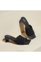  VIVAIA Square-Cap Block Heel Sandals (Juliet Pro) Sandals Black