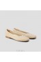  VIVAIA Square Cap V-Cut Flats (Margot 2.0) Flat παπούτσια Golden Almond