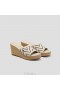  Σανδάλια VIVAIA Round-toe Wedge Sandals (Stacey Pro) Σανδάλια Λευκά