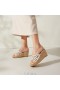  Σανδάλια VIVAIA Round-toe Wedge Sandals (Stacey Pro) Σανδάλια Λευκά