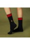  VIVAIA 2 Pairs Holiday Socks - Gingerbread Man Socks Black