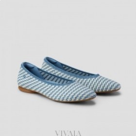  VIVAIA Almond Cap Ballet Flats (Tamia 2.0) Flat Shoes Stripes